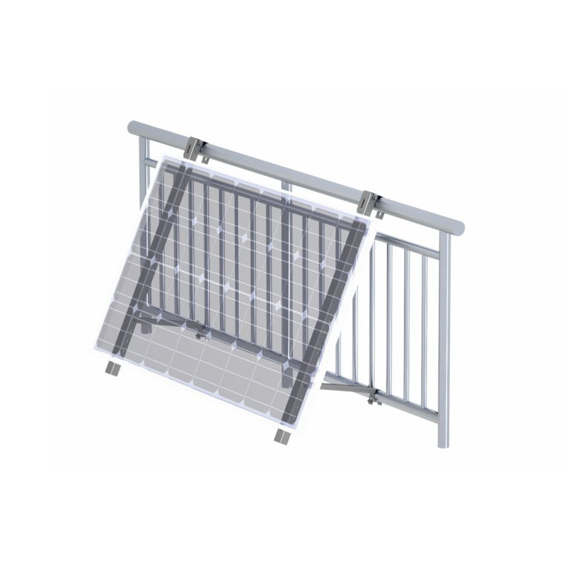 アパートでのバルコニーソーラーマウントはどのように機能しますか